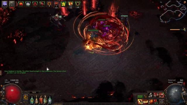 [Path of Exile] Cyclone Champion (Paradoxica / Saviour) vs A8 Sirus смотреть онлайн