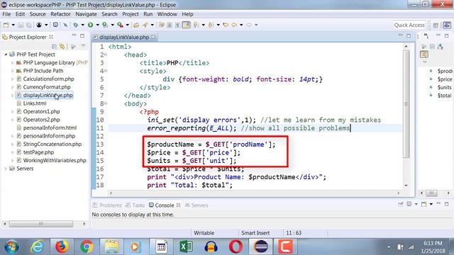 Introduction to PHP - Check Error Messages смотреть онлайн