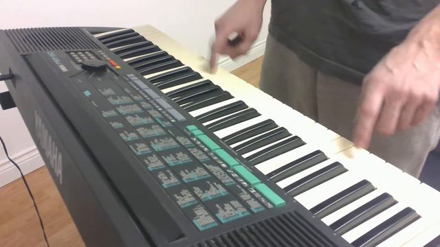 YAMAHA PSR 150 test video смотреть онлайн