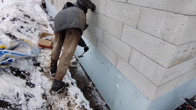 Кріплення для полістиролу Утеплення пальо ростверкового фундаменту 33 частина