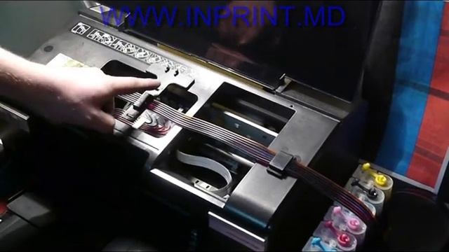 Сброс уровня чернил на СНПЧ Epson R295/P50/T50/T59 смотреть онлайн