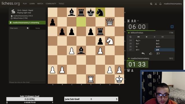 Rapid Chess Game on Lichess - What The Hell Happened in this game!? смотреть онлайн