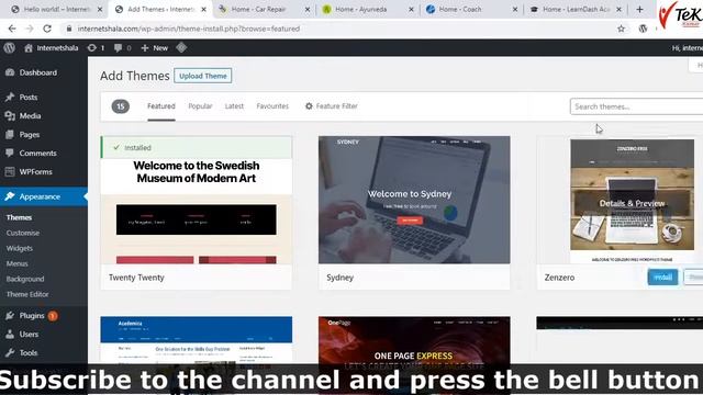 Digital Learn - How to Install Theme in WordPress on Live Website? Web Part-5 смотреть онлайн