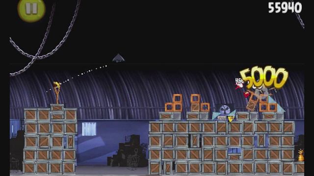 Angry Birds Rio 2-12 Level Smugglers' Den GamePlay Iphone 4 3 Stars 3 stelle смотреть онлайн