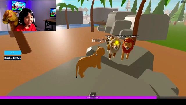Roblox Animal Simulator (Roblox Lion King Parody) смотреть онлайн