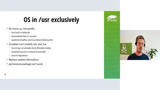 usrmerge and beyond, what's happening to the file system layout? смотреть онлайн