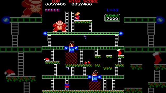 Donkey Kong Christmas Remix смотреть онлайн