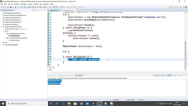 How to create Singleton for distributed System in Java ? || Design Pattern смотреть онлайн