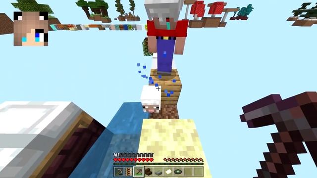 Майнкрафт, но КАЖДУЮ минуту ОСТРОВ случайным образом Меняется! СКАЙБЛОК В MINECRAFT смотреть онлайн