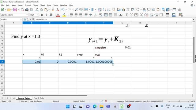 Runge Kutta Method смотреть онлайн