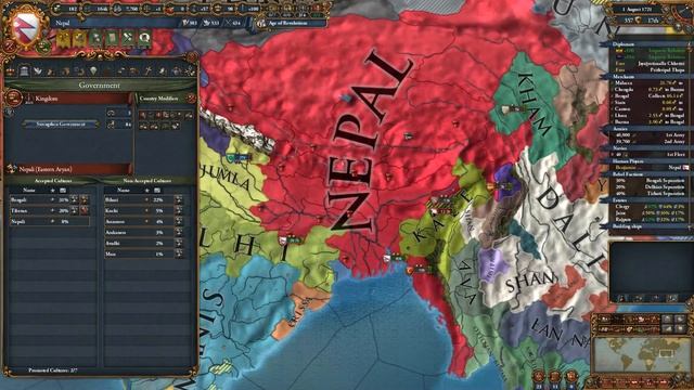 Europa Universalis 4 Dharma | Nepal | Part 29 | I'll Give You Nothing смотреть онлайн