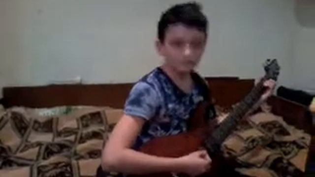 Игра на електро-гитаре смотреть онлайн