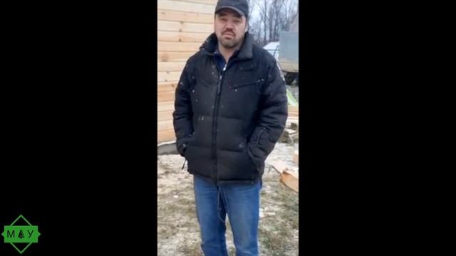 Дом из бруса 8х10. Отзыв заказчика. Проект с мансардным этажом из профилированного бруса смотреть онлайн