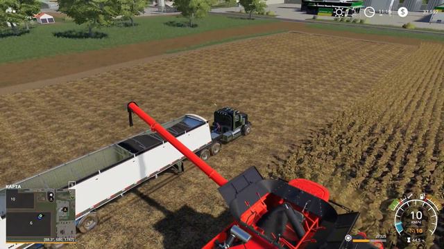 Farming Simulator 19 Карта AGRICULTURAL PENINSULA✦ ДЕНЬ 1✦ смотреть онлайн