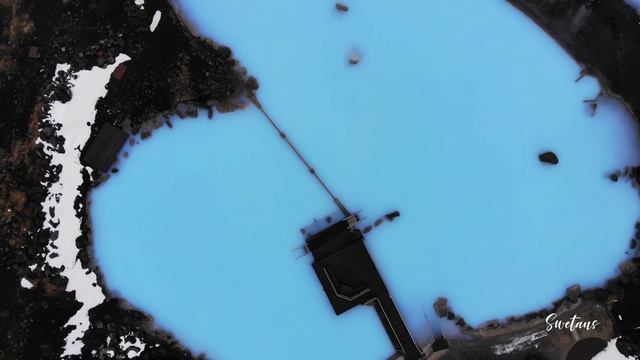 Myvatn Nature Baths in Winter by 4K Drone смотреть онлайн