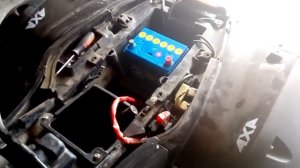Замена аккумулятора квадроцикла CF Moto X5 на автомобильный