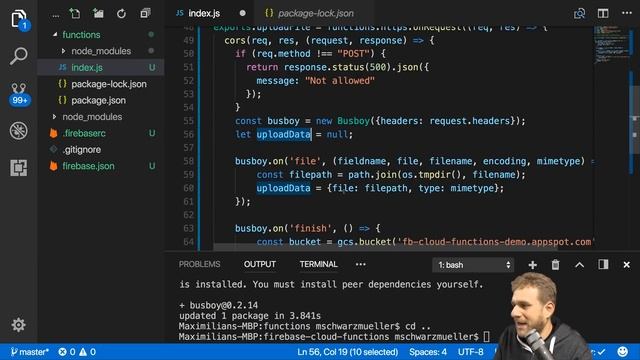 Firebase Cloud Functions - Creating a REST Endpoint with Cloud Functions смотреть онлайн