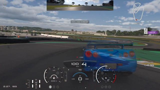 Gran Turismo 7 - Interlagos Time Trial Challenge - First impressions! смотреть онлайн