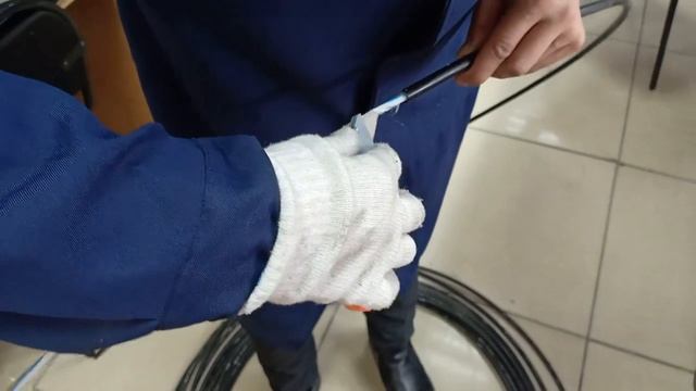 Разделка оптического кабеля наружнего примененич смотреть онлайн