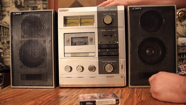 Магнитофон Нота (Комета) 225 со стрелками видео работы. смотреть онлайн