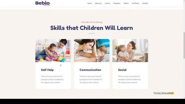 Kashii - Kindergarten and Baby Care WordPress Theme kids school day care смотреть онлайн