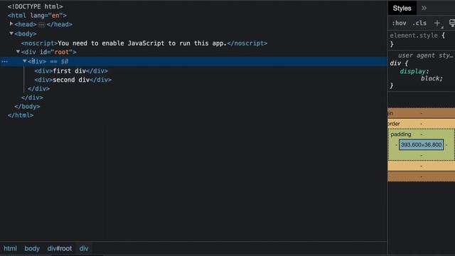 Writing markup with JSX : Rules of using JSX смотреть онлайн