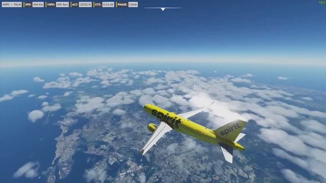 Microsoft Flight Simulator - Карибский Экспресс в TNCM на Airbus A320 NEO смотреть онлайн