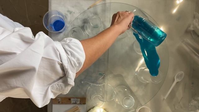 Заливка моря эпоксидной смолой смотреть онлайн