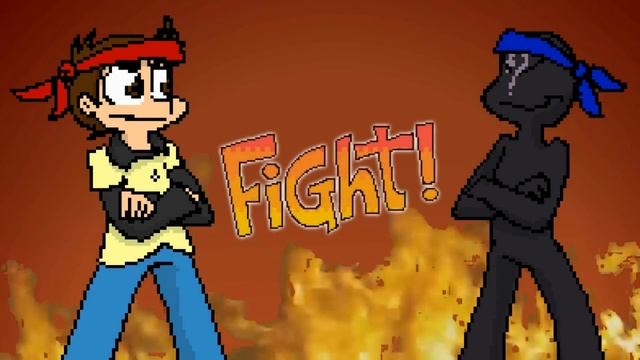 АРТ-БАТТЛ: ПСИХ (Amazingmax) Vs FedorComix