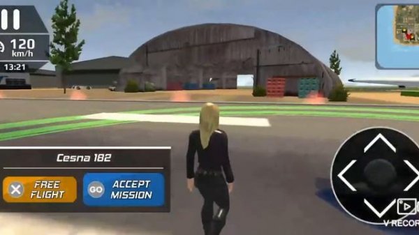 Airplane Android Mobile Game Airplane Flight Pilot Simulator (AFPS)