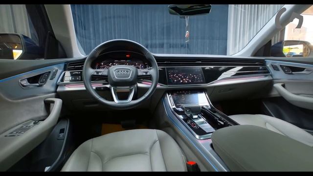 New Audi Q8 2022 - exterior & interior details смотреть онлайн