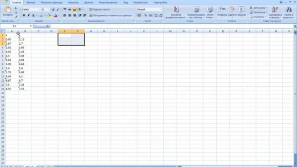 Перевод графика в Excel-функцию.