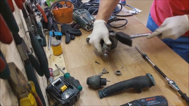 How to disassemble Bosch GBH 2-26 DFR rotary hammer drill sds+ смотреть онлайн