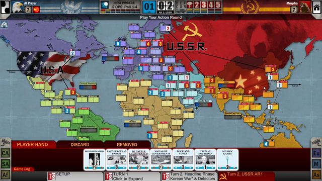 Twilight Struggle: Let's Get Cold - One смотреть онлайн