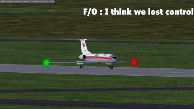 Air Koryo Tu-314 landing смотреть онлайн