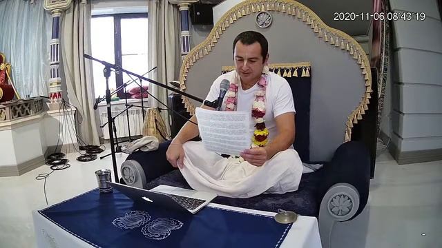 6.11 Дамодараштака 5 стих. Тхакур Харидас дас смотреть онлайн