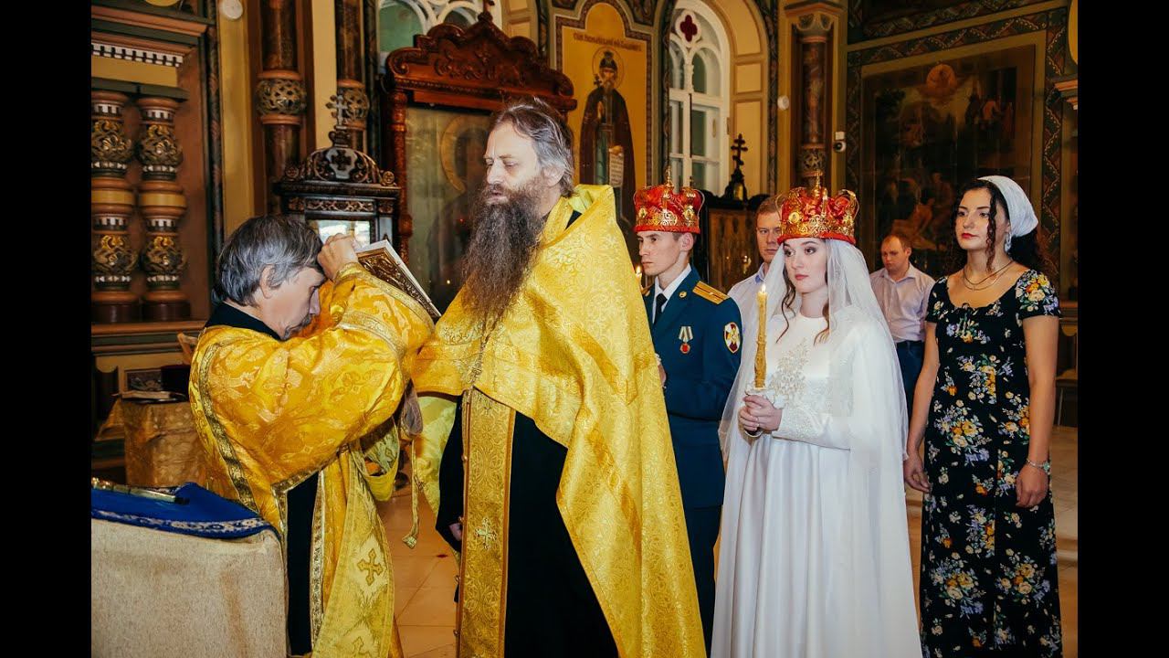 Видеосъемка венчания в церкви Николая Чудотворца на Рогожском кладбище смотреть онлайн