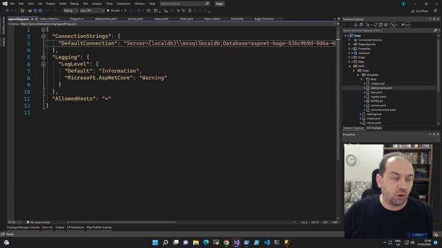 ASP.NET Core connection string from Kubernetes Secret смотреть онлайн