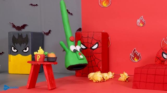 Superhero Pea Pea Saves His Friend | Kids learn Good Behavior - Cartoon for kids смотреть онлайн