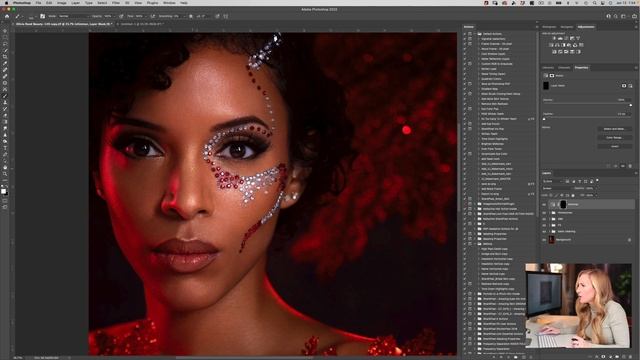 Skin Retouching in Photoshop Tip - Make it Glow! смотреть онлайн