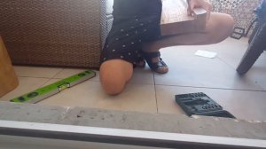 Порог/ступенька на балкон/лоджию своими руками