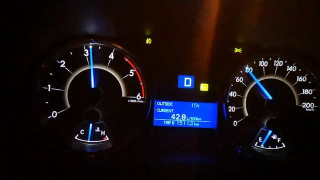 Toyota Fortuner 2.4 auto 0 - 100 km/h acceleration смотреть онлайн