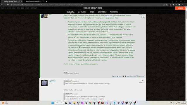 Breaking News: ESO Server Upgrade & PvP Event Postponed - Everything You Need To Know!