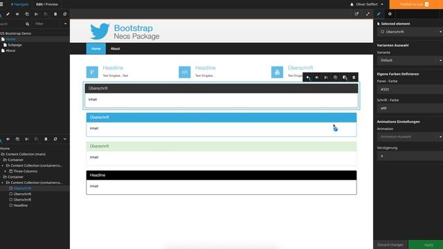 Neos Bootstrap Theme - all 675 Font Awesome Icons - all Animate.css смотреть онлайн