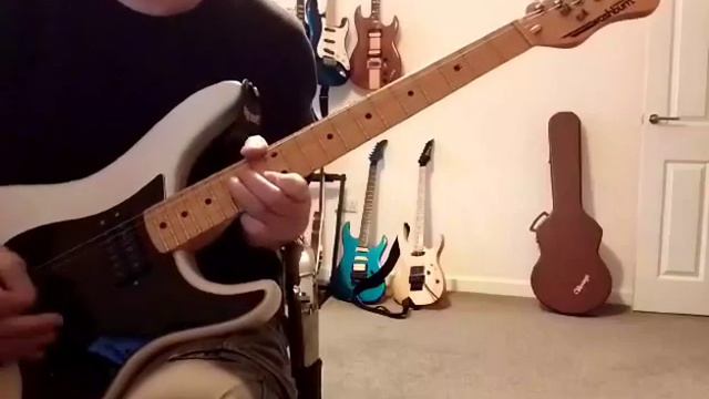 Washburn Force 2 (Made in Japan guitar) Easy Lover solo смотреть онлайн