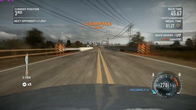 Need for Speed: The Run Dirty Drifter 1:26.37 Platinum Medal смотреть онлайн