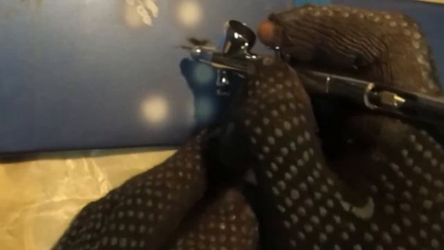 #2 Уроки аэрографии. Как работать аэрографом смотреть онлайн