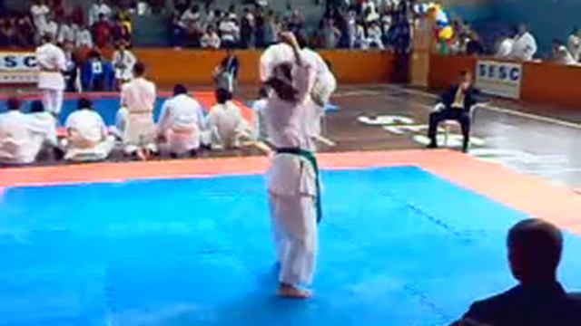 III copa paulofranco de karate 2010 - kata- adriane silva- heian godan. смотреть онлайн