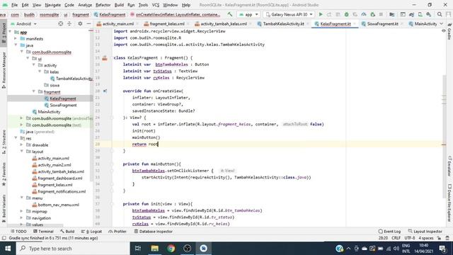 UI dan Activity SQLiteRoom #3 смотреть онлайн