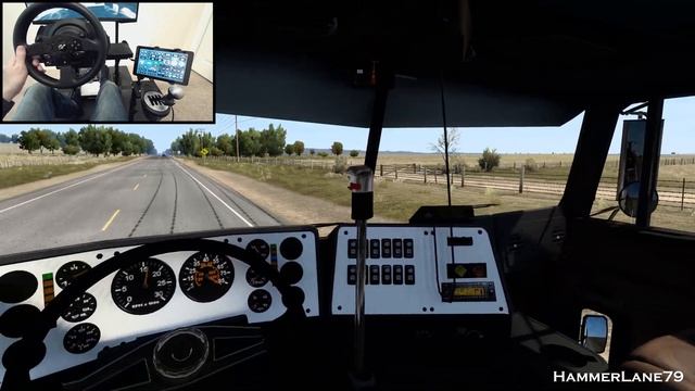 International 9600 Cabover - (Big Detroit Power) - American Truck Simulator Gameplay ATS 1.40 - 4K